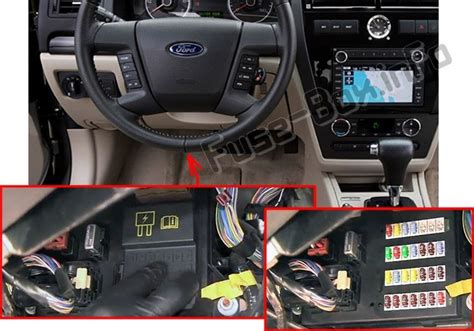 Ford fusion fuse panel location